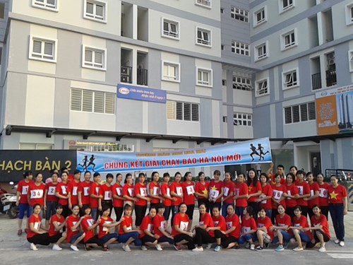 Trường mầm non Hoa Mai tổ chức chung kết giải chạy báo hà nội mới lần thứ 43 vì hòa bình